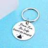 Funny Don't Do Stupid Sh t Keychain Kids Girls Christmas