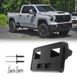 Front License Plate Frame for Chevy Silverado 2500 3500 HD 2024 2025 Front Bumper License Plate Holder Mounting Bracket Cover Replace# 85650573 Partslink# GM1068256