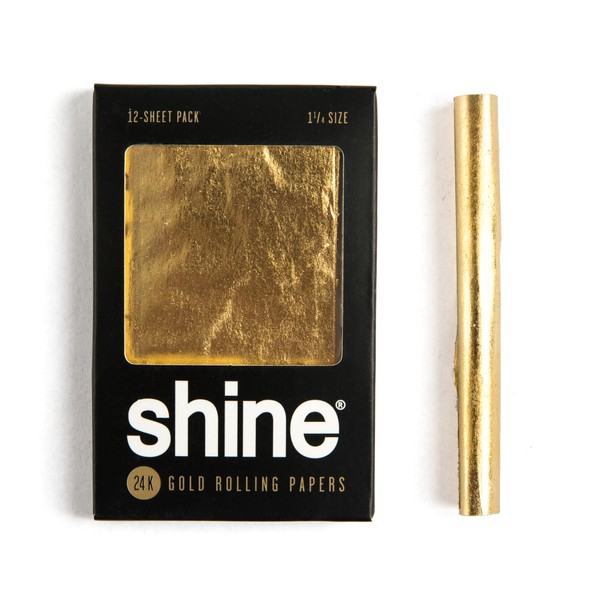 SHINE 12 Sheet Gold, 1 1/4"