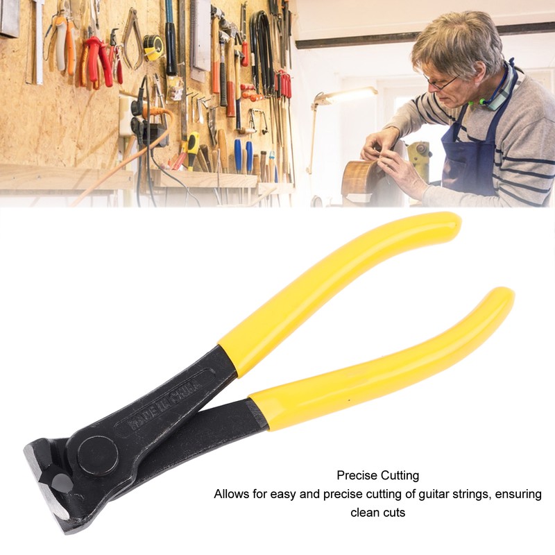 Guitar Fret String Pliers 6 Inch Precise Cut Comfortable Grip