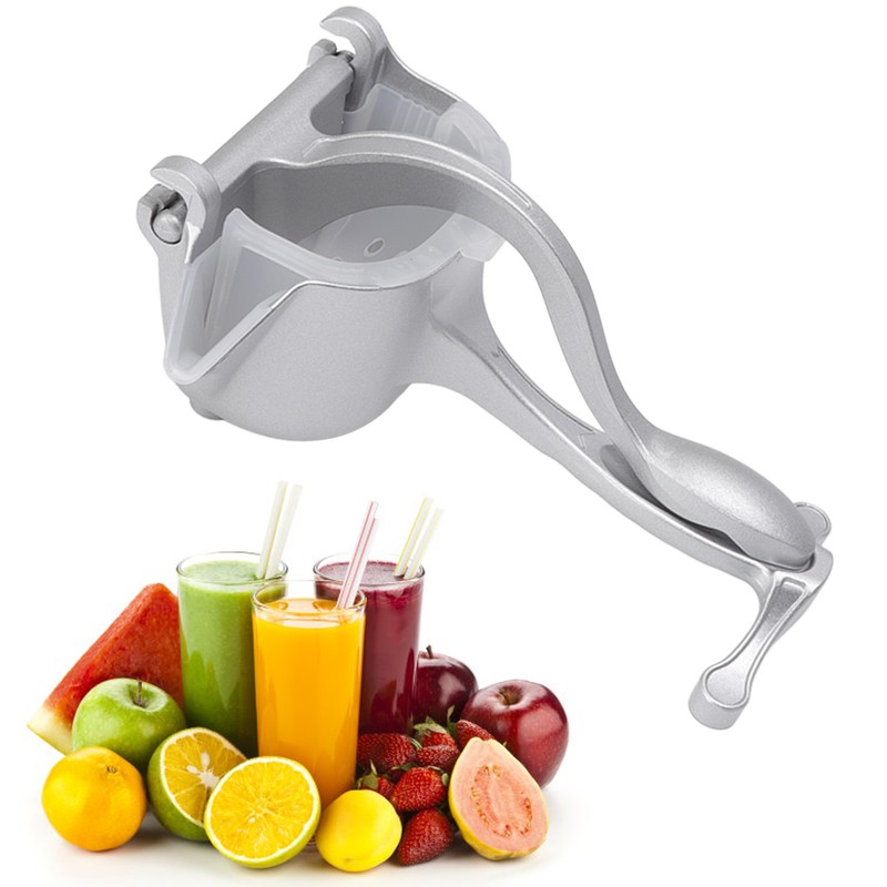 Manual Juice Squeezer Aluminum Alloy Portable Orange Lemon Squeezer Fruit
