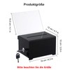 Acrylic Donation Box, Lockable Donation Box, Acrylic Donation Box with