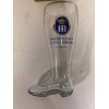 Hofbrauhaus HB Glass Beer Boot 2 Liter St.Petersburg Florida Octoberfest