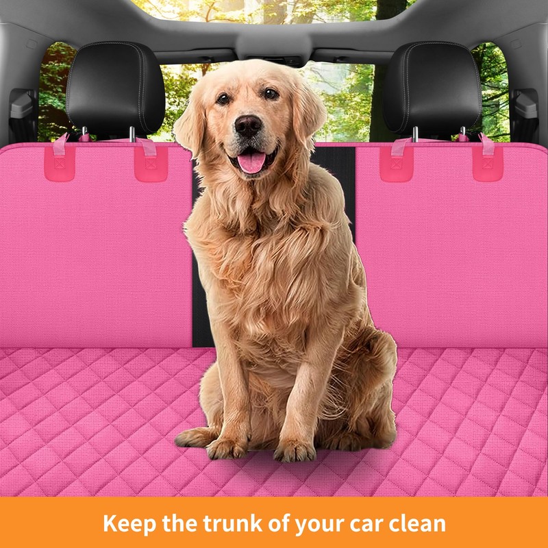 GXT Dog Back Seat Cover Protector for Cars SUV and