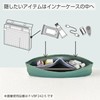 Kokuyo Piiip F-VBF243-6 Pouch, Bag-in-Bag, Pen Case, Large Capacity, A5,