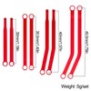 Aluminum High Clearance Chassis Links Suspension Steering Links Set for