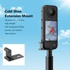 Cold Shoe Mount for Insta 360 X4 X3 X2, Metal