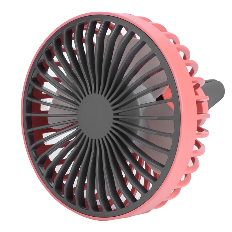5V 5W 360 Degrees Adjustable Air Outlet USB Car Fan