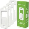 Wallplate Brackets for Lutron Caseta Pico Remote, 4-Pack Seamless Remote