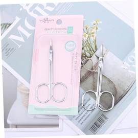 TOVINANNA 3sets Stainless Steel Eyebrow Shaping Scissors Women's Vibrissa Cutter Easy to Maintain 6pcs*3