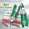2026 New 8 in 1 Wire Stripper with Voltage Tester,