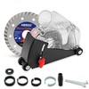 HERZO Dust Shroud Dust Extraction Cutting Guard for 5 inch