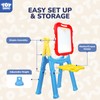 STEAM Life Large Art Easel for Kids, Double-Sided 4In1 Toddler