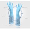 RARITYUS Household Kitchen Cleaning Gloves Waterproof Cotton Lined Dishwashing Non-Slip