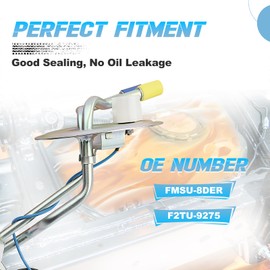 FMSU-8DER Diesel Pickup Fuel Sending Unit Compatible with 1992-1993 Ford F250 F350 7.3L the Rear Tank ONLY, Replace OE FMSU-8DER, F2TU-9275, 34405006