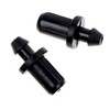 Mini Skater Black Drip Irrigation Tube End Closure Goof Hole