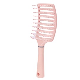 Cepillo para el Cabello, Cepillo con Ventilación Curvada, Secado Más Rápido, Cepillos para el Cabello con Ventilación Curvada Profesional para Mujeres, Hombres, Cepillo para Desenredar Paletas para (Rosa)
