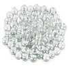 Galashield Clear Flat Glass Marbles for Vases Glass Gems Beads