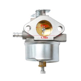 Anxingo Adjustable Carburetor for Tecumseh 8HP 9HP 10HP Snowblower Part# 640349 640052 640054 640058 640058A Carb with Gasket