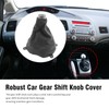 MDEOOSKY Robust Car Gear Shift Knob Cover, Car Manual Gear