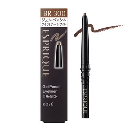 Esprique BR300 Gel Pencil Eyeliner Refill, Brown, 0.004 oz (0.1 g)