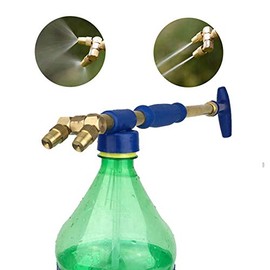 G1 Spray Head Pulling Type Double Nozzle Bottle Spray Head Misting Gardening Sprayer for Watering Plants Home Garden