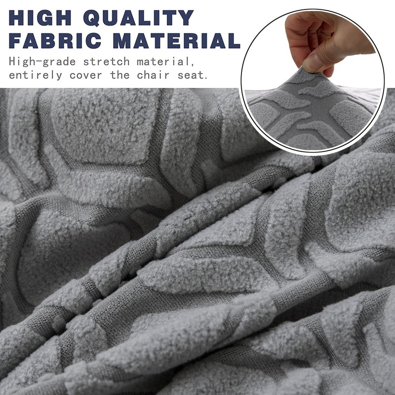 LANSHENG Chair Covers for Dining Chairs 4, Stretch Shell Dining
