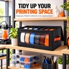 4-Piece 3D Printer Filament Storage Box Set for Spool Organization