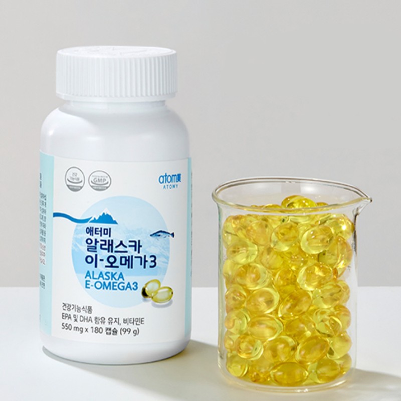 Atomy Alaska E-Omega 3 360 capsules 6 months supply /