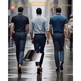 CZBYXA12 Anti-Slip Shoe Sole Protector Pads for High-Heels,Silicone Anti Slip Shoe Grips on Bottom of Shoes,Self-Adhesive Sole Guard for Shoes | Smooth Surface Traction(4.5 in*40 in Mirror Black)