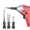 Pack of 2 Impact Wrench Bit Adapter, 1/2 Inch Square