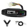 Universal Digital Speedometer for Motorcycle, Digital Tachometer with LCD Display