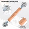 3 Pieces Installation Door Window Screen Wheels, Roller Puller Wheel