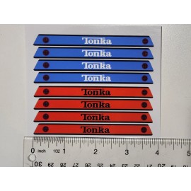 Tiny Tonka Tow Truck Or Tiny Emergency Van Replacement Stickers.