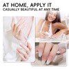 Aieenjor Milky White Nail Polish, Quick Dry White Nail Polish,