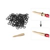 CyeeLife-Dart Tool+100 Rubber Rings|Dart Accessories|2BA Aluminum Shaft Antiskid Rubber O