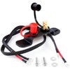 Knoweasy Heavy-Duty Battery Relocation Kit with Remote Terminal Posts, Bracket