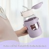 Botella De Agua Portátil Kawaii,con Correa Y Funda,2 Piezas