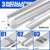 Barrina Grow Light, 96W(4 x 24W, 600W Equivalent), 2ft T8,