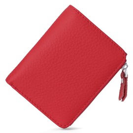 SENDEFN Purses for Women, RFID Blocking Small Women Wallet, Ladies Leather Purse with Multi-Card Slots and Zipper Coin Pouch
