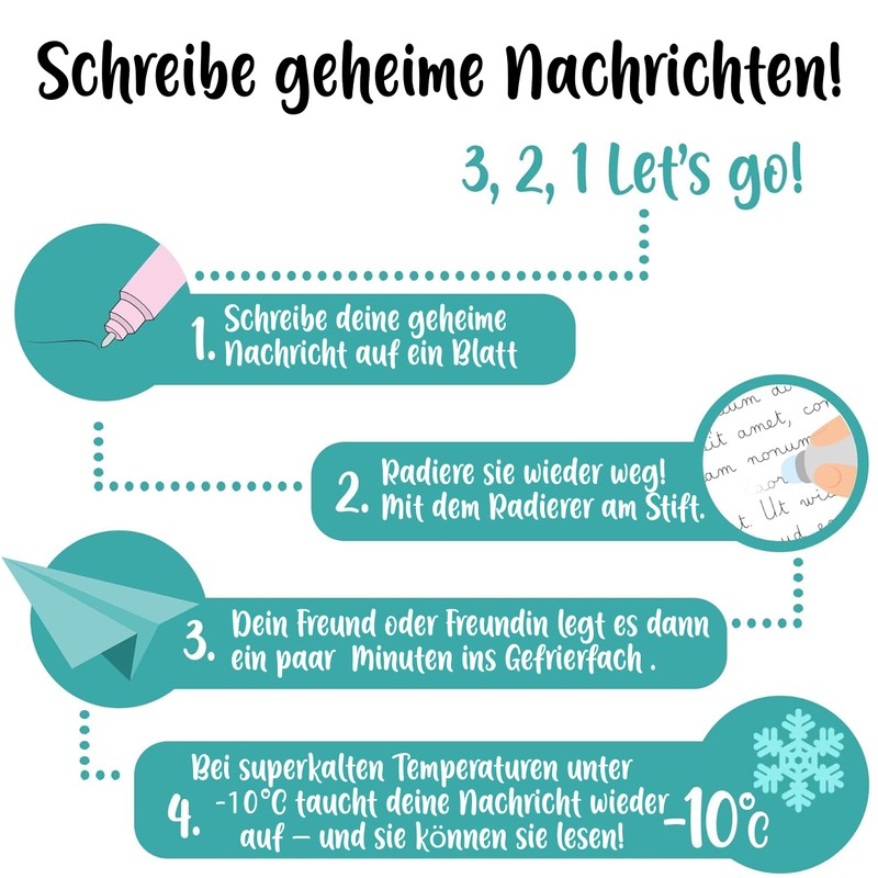 LEGAMI Pen Set 13 Erasable Gel Pens with FREE Sturdy