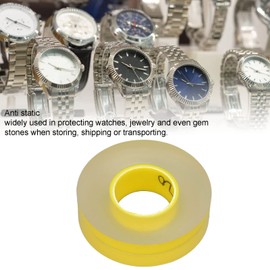 Protective Film for Watches, Transparent Surface Protection Tape Watch Strap Anti Static Tapes Screen Protector Clock Sticker Protect Jewelry from Scratches Fingerprints Dust