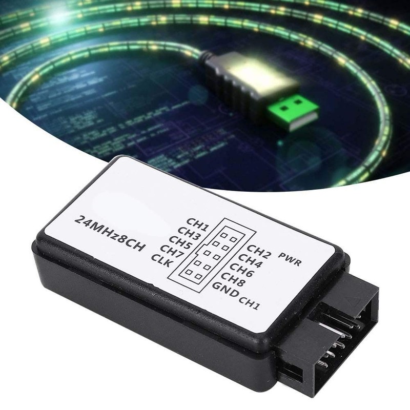 USB Logic Analyzer, USB Logic Analyzer Device Set Mini Digital