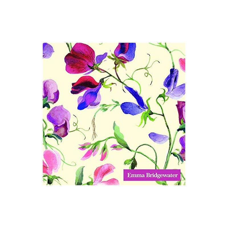Emma Bridgewater Sweet Pea Cream Flowers Cocktail or Tea Napkins