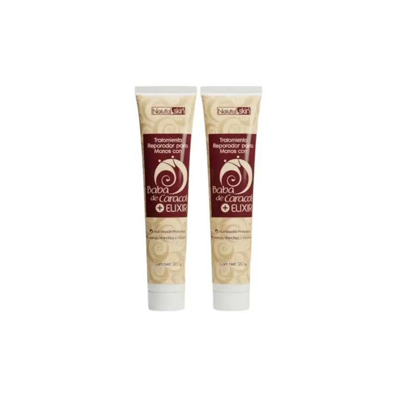 Crema Manos Codos Reparación Intensa Baba Caracol + Elixir