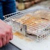 Breeo Rotisserie Flat Basket - Rotisserie Grill Accessory for Chicken,