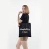 JXGZSO Disability Rights Tote Bag Disability Pride Shoulder Bag Disability