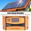 12V/24V Solar Charge Controller Solar Charge Discharge Regulator Waterproof Photovoltaic