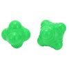 2pcs Rubber Reaction Bounce Balls Irregular Shape Reaction Balls for
