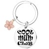 Nimteve Cool Mum Club Keychain - Mum Gifts, Keychain for